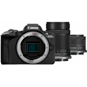 Canon EOS R50 + RF-S 18-45 IS STM + RF-S 55-210 mm F5-7.1 IS Black