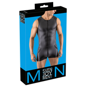 Svenjoyment - Moški kratki kombinezon brez rokavov (črn)