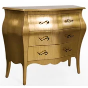 Casa Padrino luxury baroque chest of drawers gold - Handmade solid wood dresser with 3 drawers - Luxury furniture in baroque style - Baroque furniture - Baroque furnishings - Noble & Magnificent