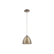 Searchlight 20031 - Lestenec na vrvici 1xE27/60W/230V pr. 19 cm krom