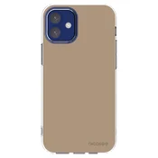 Silikonski prozorni ovitek za Apple iPhone 12 mini - Soft Sand
