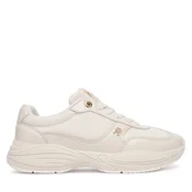 Superge Tommy Hilfiger Modern Runner Shiny Leather FW0FW09413 Bež