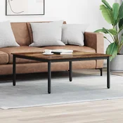 vidaXL Klubska miza Star les 100 x 100 x 45 cm Konstruiran les
