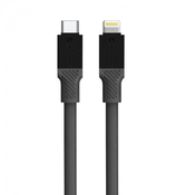 Tactical Fat Man kabel USB - C / Lightning - 1m - siv KP31177