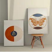 Wallity Zidna dekoracija 2KNV4382, 50 x 70cm, 2 komada