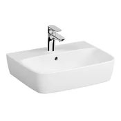 7076-003-0973 Vitra Shift 55 x 43 cm nadpultni keramični umivalnik z odprtino za armaturo