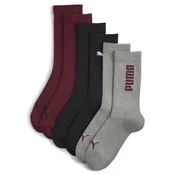 Puma Crew Shirt Socks Unisex (3-Pack), Red, Size 39-42, Clothing