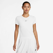 Nike W NSW NK CHLL KNT MD CRP, ženska majica, bela FV5508