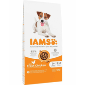 IAMS IAMS for Vitality Adult Small & Medium - suha hrana za pse - 12 kg