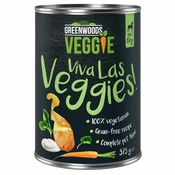 Greenwoods Veggie z jogurtom, krompirjem, korenjem in špinačo Varčno pakiranje: 12x375 g