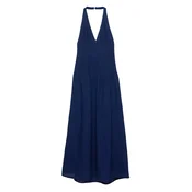 Pull&Bear Poletna obleka temno modra