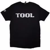 Tool Metallic Silver Logo (Sleeve Print) Black XL Majica