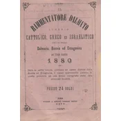 IL RAMMENTATORE DALMATO LUNARIO CATTOLICO, GRECO ED ISRAELITICO PER LANNO 1881 (tal.)