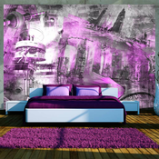 Foto tapeta - Berlin - collage (violet) 400x280