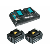 SET 10 18V DC18RD punjac + BL18502 baterije 5Ah