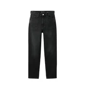 MANGO Kavbojke NEWMOM črn denim