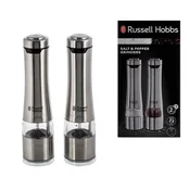 Russell Hobbs Russell Hobbs 23460-56 električni mlinček za sol in poper, set iz nerjavečega jekla z nastavljivo grobostjo mletja