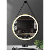 Ceramica Lux CL12 Ogledalo, fi70, Alu-ram, Zlatno