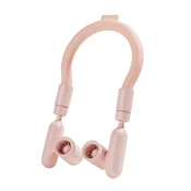 INF Osebni vratni ventilator z ledenim obročem, 2000mAh, 360° nastavljiv Pink, (5000310123)