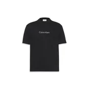 Calvin Klein Majica črna/bela
