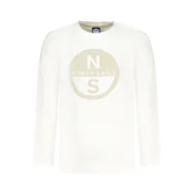 NORTH SAILS LONG-SLEEVED T-SHIRT FOR KIDS, WHITE