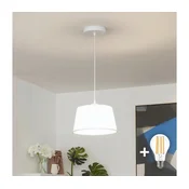 Brilagi - LED luster na sajli CERIA 1xE27/40W/230V, precnik 25 cm, bela