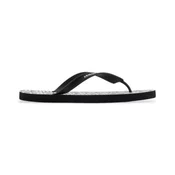Armani Exchange za moške. XUQ002XV676N814 Logotip japonk črna, bela (43), Črna, Ravna stran, Oblačila za plažo
