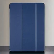 Infostyle Preklopna torbica Tri Fold Pouzdro pro za tablični računalnik Lenovo TAB M9 (TB-310) Temno modra / Umetno usnje + TPU silikon