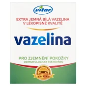 Vitar Ekstra fin beli vazelin farmakopejske kakovosti 110 g