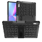eSTUFF PORTLAND hibridni ovitek s stojalom za Lenovo Tab P11 2. generacije - črn, ES68295000-BULK