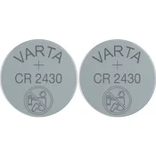 Varta Gumbna baterija Varta Electronics, CR 2430, 3 V, 2 kosa, BR2430, DL2430, ECR2430, KCR2430