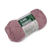 Bamboo Pletena preja Jeans 50 g - (113) lila