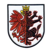 shumee Našitek grba Kujavsko-Pomorjanskega (Kujawsko-Pomorski) - Našiv - Vezeni našitek/značka/emblem