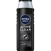 NIVEA MEN active clean šampon za muškarce 400 ml