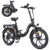 Hillmiles HillMiles MilePort1 Zložljivo električno kolo - 350W 36V 13AH - 20 - 25km/h - Črna, (21960287)
