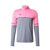 UNDER ARMOUR Funkcionalna majica Challenger srebrno-siva/roza/črna