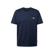 Pamucna majica Michael Kors za muškarce, boja: tamno plava, s aplikacijom