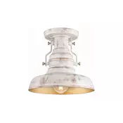 Brilagi - Stropna svetilka PYRONIC 1xE27/40W/230V premer 32 cm kremna/patina