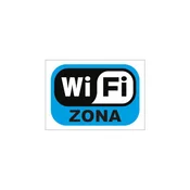 Nalepnica A7 Wi-Fi zona