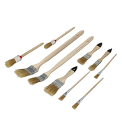 Set čopičev 10 kos FASTER TOOLS