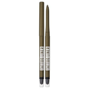 Maybelline Tattoo Liner Automatic Gel Pencil vodoodporna svinčnik za oči 0.73 g odtenek 060 Emerald Energy