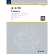 LECLAIR:TRIOSONATE D-DUR OP.2/8 FOR VIOLIN (FLUTE) ,CELLO AND PIANO