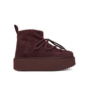 Škornji za sneg Inuikii Classic Low Platform 75204-004 Bordo rdeča