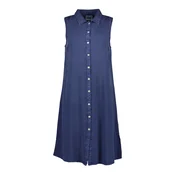 BLUE SEVEN Dolga srajca temno modra