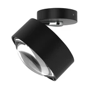 Top Light Puk Maxx Move LED reflektor, prozorna leča, mat črna - Dnevna soba/jedilnica - Dizajn - črna mat, krom, prozorna - Kovina