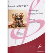 MACAREZ:PREMIERS PAS/FIRST STEPS 12 ETUDES POUR TIMBALES VOL.1