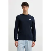 Majica z dolgimi rokavi Calvin Klein Jeans moška, bež barva, LV040EM217