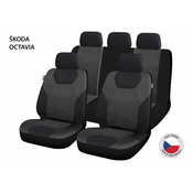 Cappa Autopotahy Perfetto GL Škoda Octavia černá/šedá