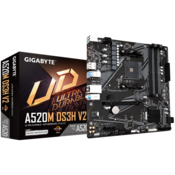 Gigabyte MB AMD AM4 A520M DS3H V2 1.0