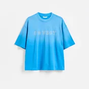 Reserved - Boxy majica kratkih rukava s tie dye efektom